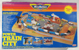 1990 Galoob Micro Machines Power Train City Incomplete Set with Box