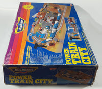 1990 Galoob Micro Machines Power Train City Incomplete Set with Box