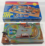 1990 Galoob Micro Machines Power Train City Incomplete Set with Box