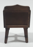 Vintage Two Drawer Dresser Miniature 4 3/4" Tall Wood Doll House Furniture