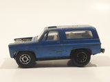 Vintage 1980s Zee Zylmex P359 Chevy Blazer Blue Die Cast Toy Car Vehicle