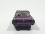Rare Vintage 1970 Lesney Superfast Matchbox R Series No. 22 Pontiac GP Sports Coupe Purple Die Cast Toy Car Vehicle