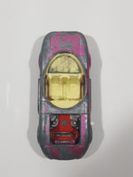 Rare Vintage 1970 Lesney Superfast Matchbox R Series No. 38 Hot Rod Draguar Pink Die Cast Toy Car Vehicle