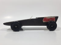 Vintage Scouts Canada Kubkar Black Wood Toy Car Vehicle