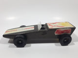 Vintage Scouts Canada Kubkar Black Wood Toy Car Vehicle