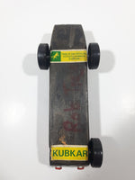 Vintage Scouts Canada Kubkar Black Wood Toy Car Vehicle