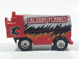 1999 Upper Deck Collectibles Calgary Flames NHL Ice Hockey Zamboni Die Cast Toy Car Vehicle Missing Blade Section