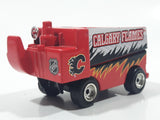 1999 Upper Deck Collectibles Calgary Flames NHL Ice Hockey Zamboni Die Cast Toy Car Vehicle Missing Blade Section
