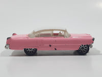 2019 Matchbox MBX Road Trip 1955 Cadillac Fleetwood Pink with White Roof Die Cast Toy Car Vehicle