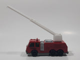 1992 Tonka Fire Ladder Truck Red Die Cast Toy Car Construction Equipment Vehicle - McDonald's Happy Meal