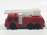 1992 Tonka Fire Ladder Truck Red Die Cast Toy Car Construction Equipment Vehicle - McDonald's Happy Meal