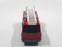 1992 Tonka Fire Ladder Truck Red Die Cast Toy Car Construction Equipment Vehicle - McDonald's Happy Meal