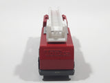 1992 Tonka Fire Ladder Truck Red Die Cast Toy Car Construction Equipment Vehicle - McDonald's Happy Meal