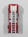 1992 Tonka Fire Ladder Truck Red Die Cast Toy Car Construction Equipment Vehicle - McDonald's Happy Meal