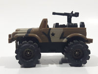 Vintage 1982 Soma 4x4 Military Super Climbers Stomper Jeep Gunner Truck Toy Car Vehicle