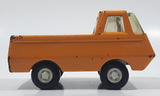 Vintage Tonka Open Box Pickup Truck Orange and White Pressed Steel Toy Car Vehicle