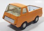 Vintage Tonka Open Box Pickup Truck Orange and White Pressed Steel Toy Car Vehicle
