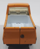 Vintage Tonka Open Box Pickup Truck Orange and White Pressed Steel Toy Car Vehicle