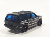 2011 Hot Wheels HW City Works '07 Chevy Tahoe Police K-9 Unit #591 Black Die Cast Toy Car Emergency Vehicle