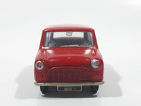 Corgi Mini Cooper Red "Min 1" Die Cast Toy Car Vehicle Made in Gt. Britain