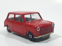 Corgi Mini Cooper Red "Min 1" Die Cast Toy Car Vehicle Made in Gt. Britain