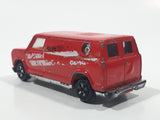 Vintage Yatming Style Ford Econoline E-150 Van Sunbird Red Die Cast Toy Car Vehicle Made in Hong Kong
