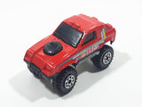 1990 Hot Wheels Gulch Stepper Red Die Cast Toy Car Vehicle