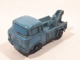 Vintage Tomte Laerdal Nr. 17 Jeep Control Breakdown Truck Tow Truck Blue Vinyl Toy Car Vehicle Made in Sweden