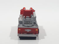 1991 Galoob Micro Machines Fire Engine Ladder Truck Red Miniature Die Cast Toy Car Vehicle Missing The Ladder