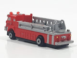 1991 Galoob Micro Machines Fire Engine Ladder Truck Red Miniature Die Cast Toy Car Vehicle Missing The Ladder