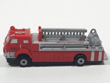 1991 Galoob Micro Machines Fire Engine Ladder Truck Red Miniature Die Cast Toy Car Vehicle Missing The Ladder