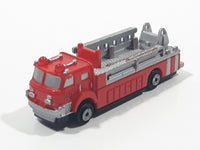 1991 Galoob Micro Machines Fire Engine Ladder Truck Red Miniature Die Cast Toy Car Vehicle Missing The Ladder