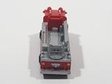 1991 Galoob Micro Machines Fire Engine Ladder Truck Red Miniature Die Cast Toy Car Vehicle Missing The Ladder