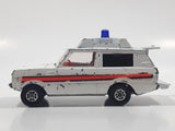 Vintage Corgi Whizz Wheels Vigilant Ranger Rover Ambulance White Die Cast Toy Car Vehicle with Opening Rear Gate