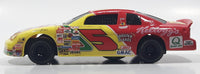 1997 ToyBiz NASCAR #5 Terry Labonte Kellogg's Corn Flakes Starburst Yellow and Red Die Cast Toy Race Car Vehicle