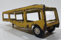 Vintage 1970s Tonka Auto Transport Car Carrier Trailer Yellow Pressed Steel Toy Car Vehicle 55230