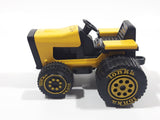 Vintage Tonka Tractor Yellow and Black Pressed Steel and Plastic Toy Car Vehicle 811002