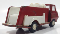 Vintage Tonka Fire Engine Firefighting Water Pumper Truck Red and White Pressed Steel Toy Car Vehicle