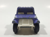 Vintage 1969 TootsieToy Jeep Purple Pressed Steel and Plastic Toy Car Vehicle
