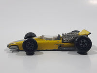 Vintage 1970 Lesney Matchbox Series No. 34 Formula 1 Yellow #16 Die Cast Toy Race Car Vehicle