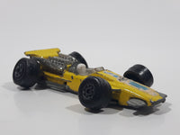 Vintage 1970 Lesney Matchbox Series No. 34 Formula 1 Yellow #16 Die Cast Toy Race Car Vehicle