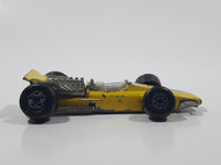 Vintage 1970 Lesney Matchbox Series No. 34 Formula 1 Yellow #16 Die Cast Toy Race Car Vehicle