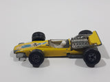 Vintage 1970 Lesney Matchbox Series No. 34 Formula 1 Yellow #16 Die Cast Toy Race Car Vehicle