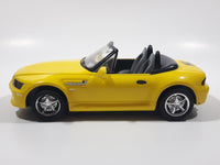 1999 RadioShack ToyMax BMW Z3 Yellow RC Remote Control Plastic Toy Car Vehicle No Controller