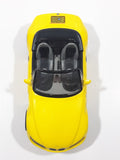 1999 RadioShack ToyMax BMW Z3 Yellow RC Remote Control Plastic Toy Car Vehicle No Controller