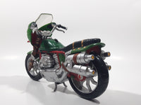 2002 Playmates Mirage Studios TMNT Teenage Mutant Ninja Turtles Motor Cycle Plastic 8 1/2" Long Toy Vehicle
