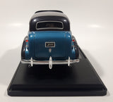 Jada Toys Street Low 1947 Chevrolet Fleetline Blue 1/24 Scale Die Cast Toy Car Vehicle with Opening Hood Trunk and Doors On Display Stand