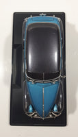 Jada Toys Street Low 1947 Chevrolet Fleetline Blue 1/24 Scale Die Cast Toy Car Vehicle with Opening Hood Trunk and Doors On Display Stand