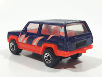 1994 Matchbox Jeep Cherokee Purple Die Cast Toy Car Vehicle