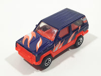 1994 Matchbox Jeep Cherokee Purple Die Cast Toy Car Vehicle